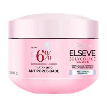 Imagem de Máscara Elseve Glycolic Gloss Tratamento Antiporosidade 300g