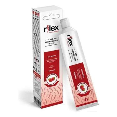 Imagem de Gel Lubrificante Íntimo Morango Rilex 50g Base de Água