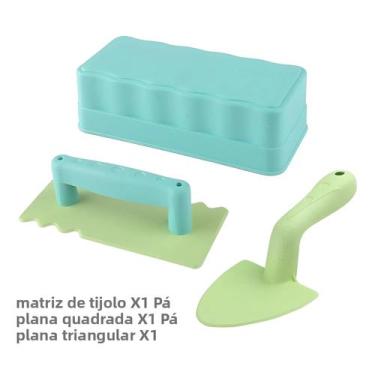 Imagem de Conjunto De Brinquedos De Praia De Neve Com 3 Peças, Molde De Castelo 