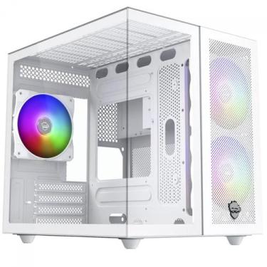 Imagem de Gabinete Gamer Ninja Kazan X3, Mini Tower, Vidro Temperado, M-ATX, USB
