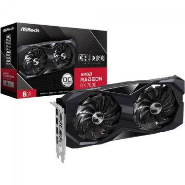Imagem de Placa de Vídeo AsRock AMD Radeon RX 7600 Challenger OC, 8GB, GDDR6, FS