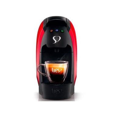 Imagem de Máquina de Café Três Corações G4 Luna Vermelha para Café Espresso - 209113