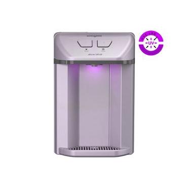 Imagem de Purificador Água UVC Led Acquabios Filtro Classe A Alcalino e Compressor Cor Prata - UVCLED