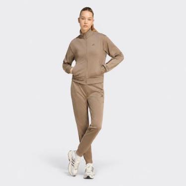 Imagem de Agasalho Adidas Feelcozy I Feminino Marrom, P