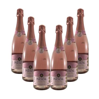 Imagem de Kit 6 Espumante Monte Paschoal Moscatel Rosé 750 Ml