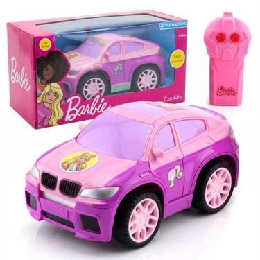 Imagem de Carrinho De Controle Remoto Barbie Style Machine Com 3 Funções Para Me