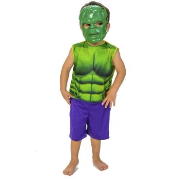 Imagem de Fantasia Infantil do Hulk Master Toys