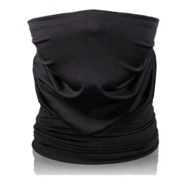 Imagem de Balaclava Bandana Touca Bicicleta Moto Bike Corrida Motoqueiro Proteção UV50+ Unissex Cor:Preto