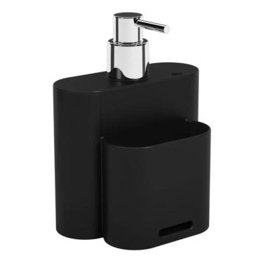 Imagem de Dispenser Flat 500Ml Preto Coza