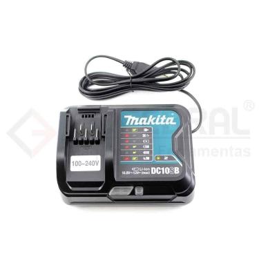 Imagem de Carregador De Bateria Dc10sb Rapido 12V Slide Cxt Bivolt Makita 197362-6