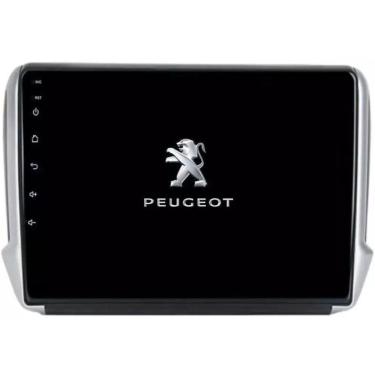 Imagem de Central Multimidia Peugeot 208 2008 Android Gps Bluetooth