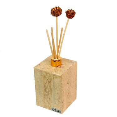 Imagem de Difusor de Essência Travertino Romano Com Válvula 12x8,5 cm