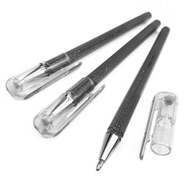 Imagem de Pentel Hybrid - Dual Metallic - Liquid Gel Rollerball Pen - K110 - Pack of 3 - Silver