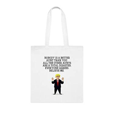 Imagem de Sacola Nobody Is A Better Aunt (Nobody Is A Better Aunt Idea, Presente para Tia), Aunt Shoulder Bag, Aunt reutilizável Bags, Presente para tia da filha favorita, Filho