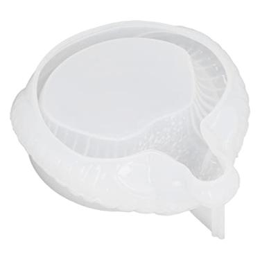 Imagem de Moldes de resina de cinzeiro,molde de silicone forte flexibilidade de cabeça de chifre Molde de desmoldagem fácil para cinzeiro DIY decoração de casa fundição de resina, artesanato d