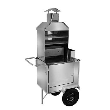 Imagem de Carrinho Churrasco Churrasqueira Espetinhos Em Inox - S02p - Cefaz