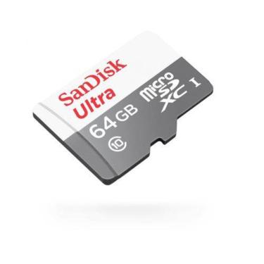 Imagem de Cartão De Memoria 64gb Micro Sd C10 80mb/s Ultra Sdsquns Sandisk