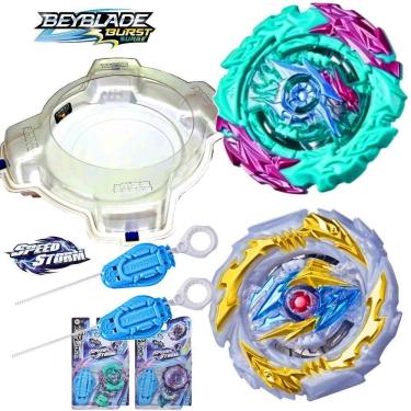 Imagem de Beyblade Triumph Dragon Vs Wolrd Evo Helios - Hasbro