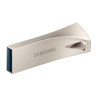 Imagem de SAMSUNG BAR Plus 256GB - 400MB/s USB 3.1 Flash Drive Champagne Prata (MUF-256BE3/AM)