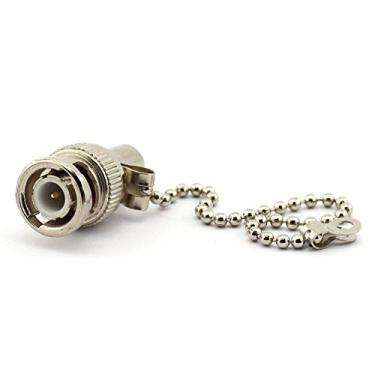 Imagem de DGZZI — Pacote com 2 adaptadores coaxiais RF BNC para terminação, carregadores de manequim 1W 50 ohm conector coaxial BNC macho para carga de terminação 50 ohm