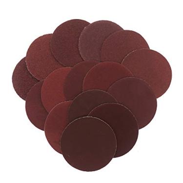 Imagem de WSWJDW Lixa de lixa em forma redonda 50 peças, 50 mm, lixa de lixa de gancho 60-2000, lixa de polimento abrasiva, lixa 180, 50 peças