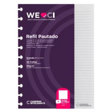 Imagem de Refil Caderno Inteligente Pautado Grande 90g 50 Folhas