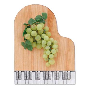 Imagem de Basic Spirit Tábua de corte de madeira – Piano – Presente de cozinha, tábua de cortar madeira para carne e legumes