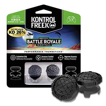 Imagem de KontrolFreek FPS Freek Battle Royale Nightfall Performance Thumbsticks for Xbox One and Xbox Series X | Performance Thumbsticks | 2 High-Rise Convex | Black