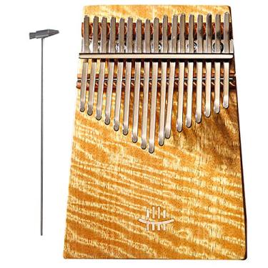 Imagem de 17||Piano de polegar Kalimba de 21 teclas, piano de dedo de bolso, percussão de dedo marimba, piano Mbira para amantes de música, com piano Tune Hammer, (18 cm X 13 cm) Phoebe Wood17