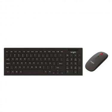 Imagem de Combo office slim - teclado E mouse sem fio bright