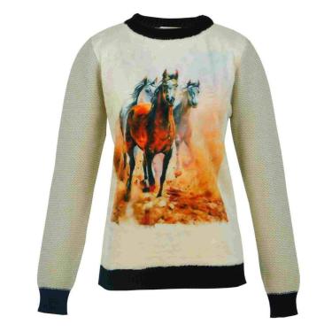 Imagem de Blusa Estampada Cavalo Crioulo