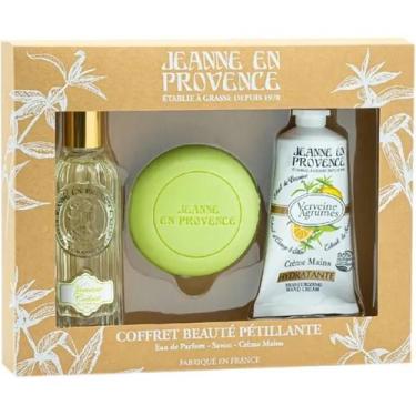 Imagem de Perfume Kit Loção Jeanne En Provence Edp 60ml Créme Mains 75 Ml Savon