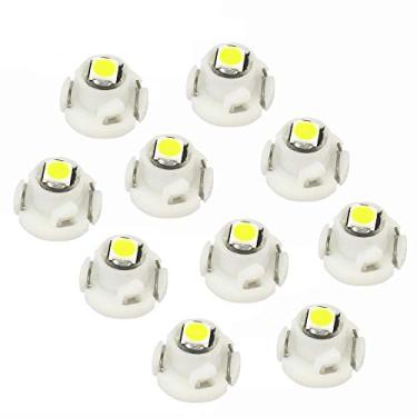 Imagem de WLJH 10x Branco T3 Led Neo Wedge Instrumento Painel Luz Painel A/C Lâmpada de Controle Climático Para Honda Civic Odyssey 2001 - 2010