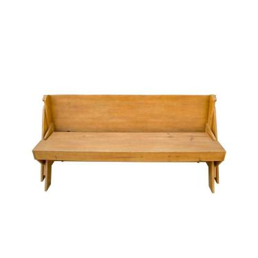 Imagem de Banco que Vira Mesa 1,80m Madeira Bordas Arredondadas Sala