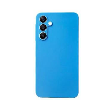 Imagem de GR Global Revolution, Capa Aveludada Anti Impacto Para Samsung Galaxy A25 Cor:Azul-royal