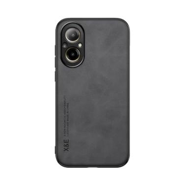 Imagem de Kepuch Silklike Capa para Oppo Realme C67 4G - Case Placa de Metal Embutida - Preto