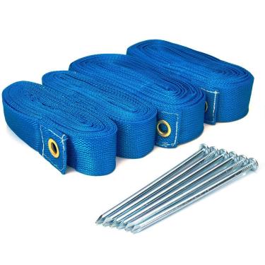 Imagem de Kit Demarcação Spin de Beach Tennis Azul
