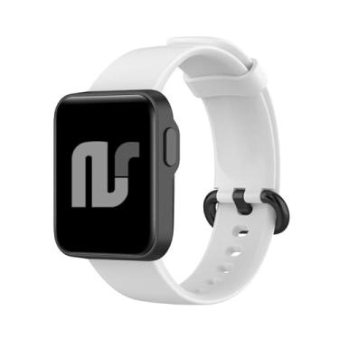 Imagem de NSmart - Pulseira de silicone NSmart compatíveis com Redmi Watch 2 Lite/Mi Watch 2 Lite (Redmi Watch 2 Lite, Branca)