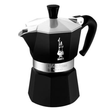 Imagem de Cafeteira Moka Espresso 6 Xícaras 270ml Bialetti Preta