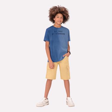 Imagem de Infantil - Camiseta Menino Lemon Azul  menino