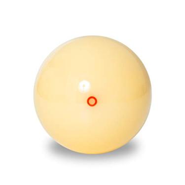 Imagem de Aramith Bola de sinuca Super Pro de 6,5 cm com círculo vermelho