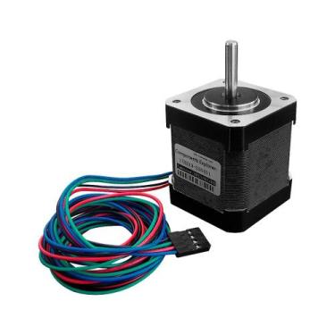 Imagem de Motor De Passo Nema 17, 48mm, 59ncm, 2a, 17hs19 - O.F.A - OFA