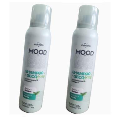 Imagem de Kit 2 Dry Shampoo A Seco Lavagem Instantânea Mood 150Ml Mh - Mundial P