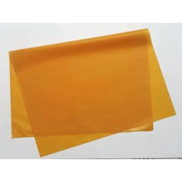 Imagem de Papel de seda 50x70 mostarda ac69 - pacote com 100 folhas - ART COLOR 