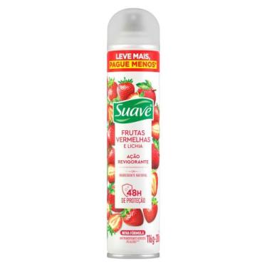 Imagem de Desodorante Suave Frutas Vermelhas e Lichia Aerossol Antitranspirante 