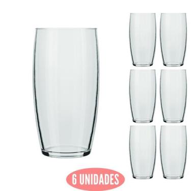 Imagem de Conjunto 6 Copos Vidro Oca Transparente 300ml Nadir Agua - NADIR FIGUE