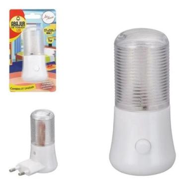 Imagem de Abajur de Tomada Luminária Vertical Luz Noturna Led Bivolt - Art House