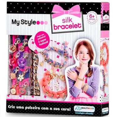 Imagem de MY STYLE SILK Bracelete Pulseiras de Seda Multikids BR099