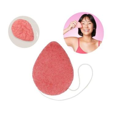 Imagem de Esponja Facial Konjac Limpeza e Esfoliação Leve Ricca 1un