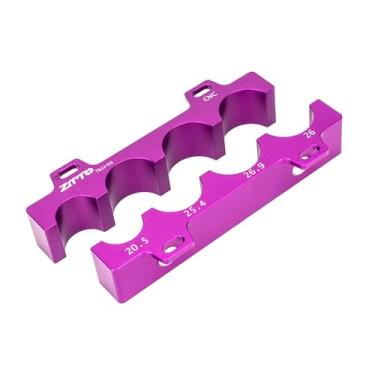 Imagem de UGPLM Vise Jaw Bike Garfo Dianteiro Cubo Grampo Ferramenta de Reparo Mesa de Bicicleta de Metal Suporte de Morsa Morsa para Garfos Manutenção Pedais Cubos, 12.9 X 5.4 X 1.7 Cm